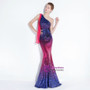 In Stock:Ship in 48 hours Mermaid One Shoulder Sequins Prom Dress