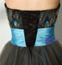 Short Sweetheart Neck Embroidery With Crystal Homecoming Dress