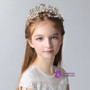 Children's Tiara Crown Golden Princess Crown Crystal