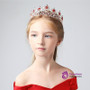 Children's Crown Tiara Gold Princess Sophia Elsa Rhinestones Hairband