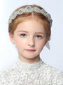 Pearl Flower Hair Accessories Flower Girl Headdress Accessories