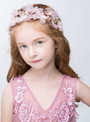 Children's Hair Accessories Pink Flowers Hair Accessories Garland