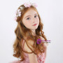 Garland Pink Hair Accessories Flower Girl Headdress Girl Hairband