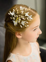 Children's Headwear Hairpin Princess White Butterfly Hairband