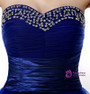 Royal Blue Sweetheart With Beading Homecoming Dress
