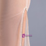 In Stock:Ship in 48 hours Pink Spaghetti Straps Allure See Through Prom Dress