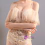 In Stock:Ship in 48 hours Pink Sequins Allure See Through Prom Dress