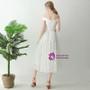 In Stock:Ship in 48 hours White Off The Shoulder Wedding Dress