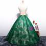 In Stock:Ship in 48 hours Green Ball Gown Lace Quinceanera Dresses