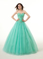 Ball Gown Sweetheart Neck Tulle With Beading Quinceanera Dresses
