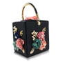 Women Clutches Flower Clutch Bag Box Clutch Purse Evening Handbag