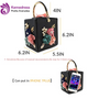 Women Clutches Flower Clutch Bag Box Clutch Purse Evening Handbag