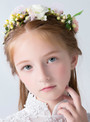 Garland Flower Girl Headdress Flower Girl Hand Flower