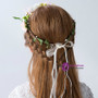 Garland Flower Girl Headdress Flower Girl Hand Flower