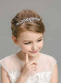 Girl Flower Girl Pearl Crystal Accessories Tiaras
