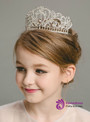 Children's Hair Accessories Princess Crown Crystal Tiaras