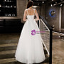 In Stock:Ship in 48 Hours White Tulle Spaghetti Straps Prom Dress