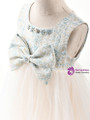 In Stock:Ship in 48 Hours Yellow Tulle High Waist Flower Girl Dress