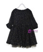 In Stock:Ship in 48 Hours Black Half Sleeve Mini Flower Girl Dress