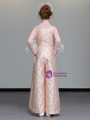 Shop 2019 Long & Short In Stock:Ship in 48 Hours Pink Two Piece Sequins Flower Girl Dress With Pocket With Factory Price From Kemedress