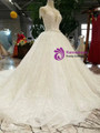Shop 2019 Long & Short Light Champagne Ball Gown Sequins Cap Sleeve Backlees Applique Wedding Dress With Factory Price From Kemedress