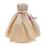 Shop 2019 Long & Short In Stock:Ship in 48 Hours Champagne Satin Appliques Girl Princess Dresses With Factory Price From Kemedress