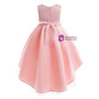Shop 2019 Long & Short In Stock:Ship in 48 Hours Pink Hi Lo Satin Appliques Princess Dresses With Factory Price From Kemedress
