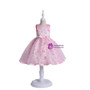Shop 2019 Long & Short In Stock:Ship in 48 Hours Pink Tulle Print Flower Girl Dress With Factory Price From Kemedress