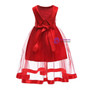 Shop 2019 Long & Short In Stock:Ship in 48 Hours Red Tulle Appliques Flower Girl Dress With Factory Price From Kemedress