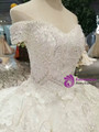 Shop 2019 Long & Short Ivory White Ball Gown Tulle Appliques Off The Shoulder Wedding Dress With Factory Price From Kemedress