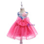 Shop 2019 Long & Short In Stock:Ship in 48 Hours Fuchsia Organza Flower Girl Dress Wit hBow With Factory Price From Kemedress