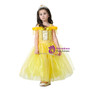 Shop 2019 Long & Short In Stock:Ship in 48 Hours Yellow Organza Princess Dress With Crystal With Factory Price From Kemedress