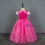Shop 2019 Long & Short In Stock:Ship in 48 Hours Fuchsia Organza Princess Dress With Crystal With Factory Price From Kemedress