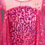 Shop 2019 Long & Short In Stock:Ship in 48 Hours Fuchsia Sequins Long Sleeve Frozen Queen Dress With Factory Price From Kemedress