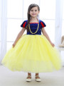 Shop 2019 Long & Short In Stock:Ship in 48 Hours Yellow Tulle Blue Velvet Princess Dress With Factory Price From Kemedress