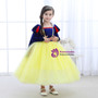 Shop 2019 Long & Short In Stock:Ship in 48 Hours Yellow Tulle Blue Velvet Princess Dress With Factory Price From Kemedress