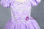 Shop 2019 Long & Short In Stock:Ship in 48 Hours Purple Satin Cap Sleeve Appliques Princess Dress With Factory Price From Kemedress