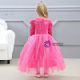 Shop 2019 Long & Short In Stock:Ship in 48 Hours Fuchsia Tulle Long Sleeve Princess Ai Luo dress With Factory Price From Kemedress