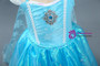 Shop 2019 Long & Short In Stock:Ship in 48 Hours Blue Organza Cap Sleeve Princess Frozen Dress With Factory Price From Kemedress