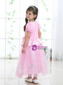 Shop 2019 Long & Short In Stock:Ship in 48 Hours Pink Tulle Cap Sleeve Frozen Princess Dress With Factory Price From Kemedress