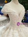 Shop 2019 Long & Short Champagne Ball Gown Tulle Appliques Bateau Cap Sleeve Wedding Dress With Factory Price From Kemedress