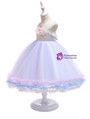 Shop 2019 Long & Short In Stock:Ship in 48 Hours Blue Tulle Unicorn Appliques Princess Dress With Factory Price From Kemedress