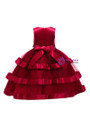 Shop 2019 Long & Short In Stock:Ship in 48 Hours Red Tulle Sequins Short Flower Girl Dress With Factory Price From Kemedress