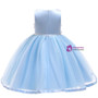 Shop 2019 Long & Short In Stock:Ship in 48 Hours Blue Tulle Appliques Princess Girl Dress With Factory Price From Kemedress