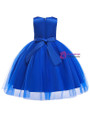 Shop 2019 Long & Short In Stock:Ship in 48 Hours Blue Tulle Butterfly Appliques Flower Girl Dress With Factory Price From Kemedress