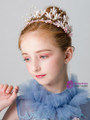 Shop 2019 Long & Short Children's Crown Headdress Princess Hairband Head Flower Hairpin With Factory Price From Kemedress