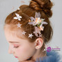 Shop 2019 Long & Short Flower Girl's Birthday Hairband Little Girl's Head Jewelry With Factory Price From Kemedress