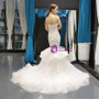 Shop 2019 Long & Short White Mermiad Tulle Lace Appliques Sweetheart Wedding Dress With Removable Train  With Factory Price From Kemedress