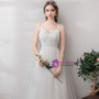 Shop 2019 Long & Short In Stock:Ship in 48 Hours White Tulle Spaghetti Straps Wedding Dress With Factory Price From Kemedress