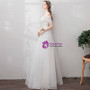 Shop 2019 Long & Short In Stock:Ship in 48 Hours Tulle Straps Long Sleeve Wedding Dress With Factory Price From Kemedress